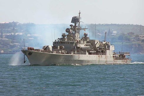 Ukraina: Okręt flagowy po stronie rosyjskiej?