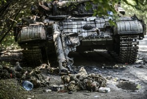 Ukraina: Ciężkie straty w technice
