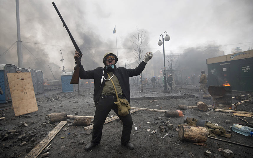 Ukraina: 9000 zabitych za orientację zachodnią