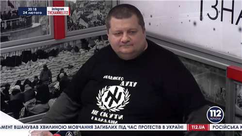 Ukraina: Banderowiec chwali rzeź w Odessie